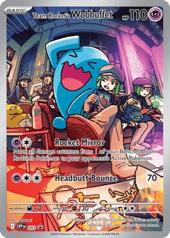 Team Rocket's Wobbuffet – Promo