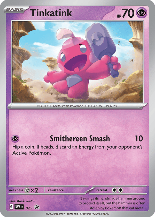 Tinkatink – Promo – Scarlet & Violet Black Star Promos