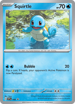 Squirtle – Promo – Scarlet & Violet Black Star Promos