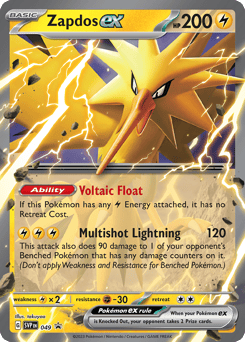 Zapdos ex – Promo – Scarlet & Violet Black Star Promos