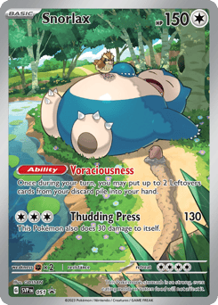 Snorlax – Promo – Scarlet & Violet Black Star Promos