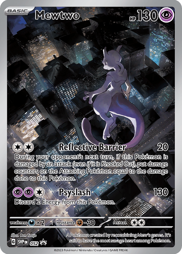 Mewtwo – Promo – Scarlet & Violet Black Star Promos