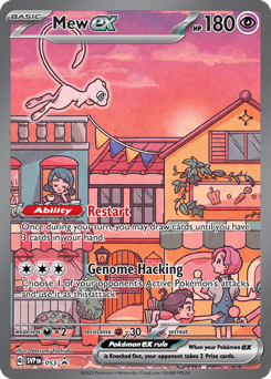 Mew ex – Promo – Scarlet & Violet Black Star Promos