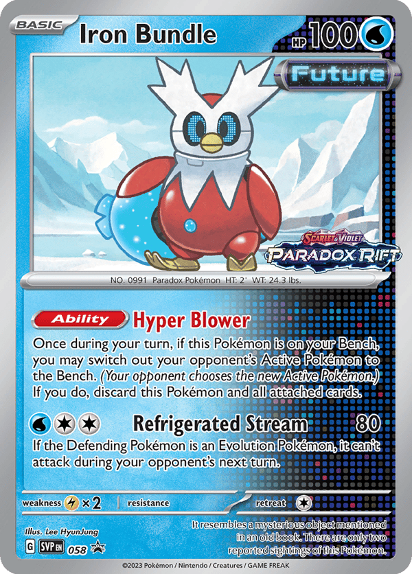 Iron Bundle – Scarlet & Violet Black Star Promos