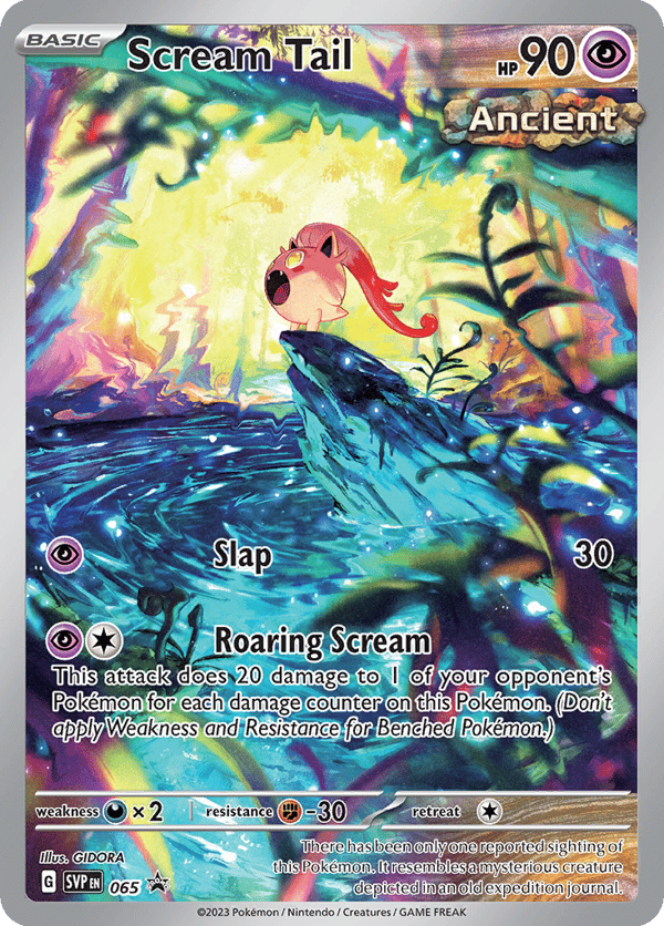 Scream Tail – Promo – Scarlet & Violet Black Star Promos