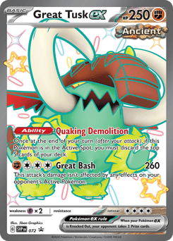 Great Tusk ex – Promo