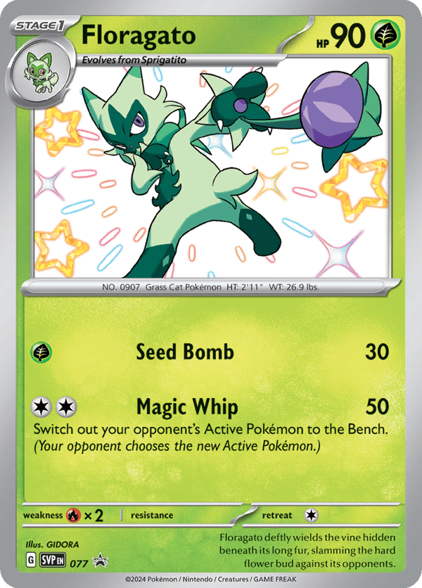 Floragato – Promo – Scarlet & Violet Black Star Promos
