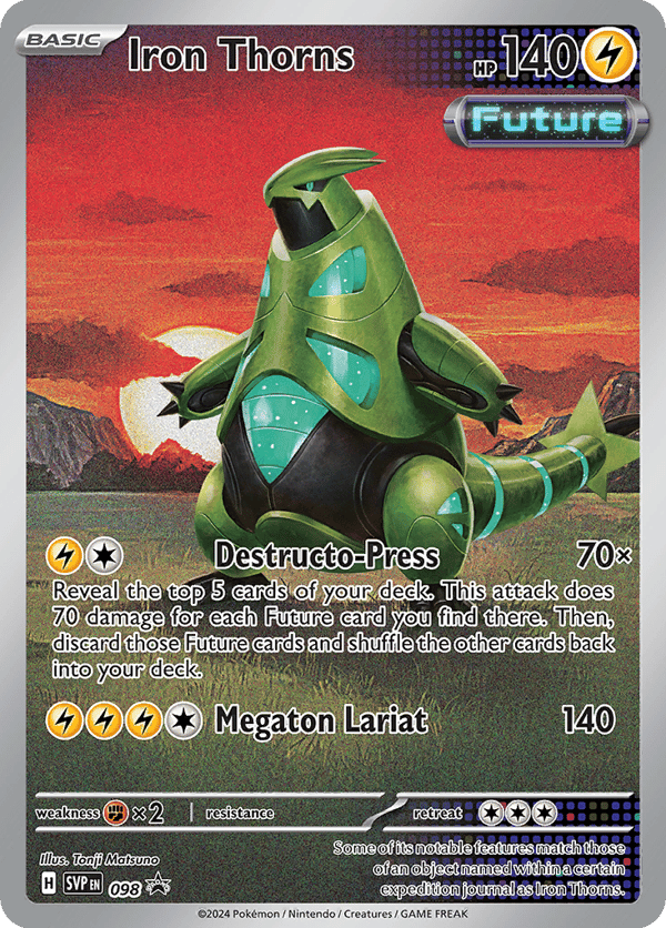 Iron Thorns – Scarlet & Violet Black Star Promos