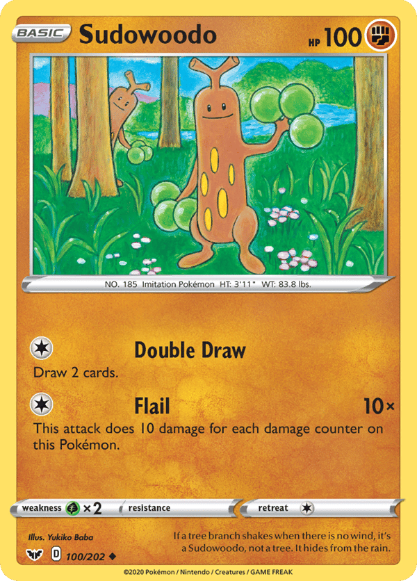 Sudowoodo – Uncommon – Sword & Shield