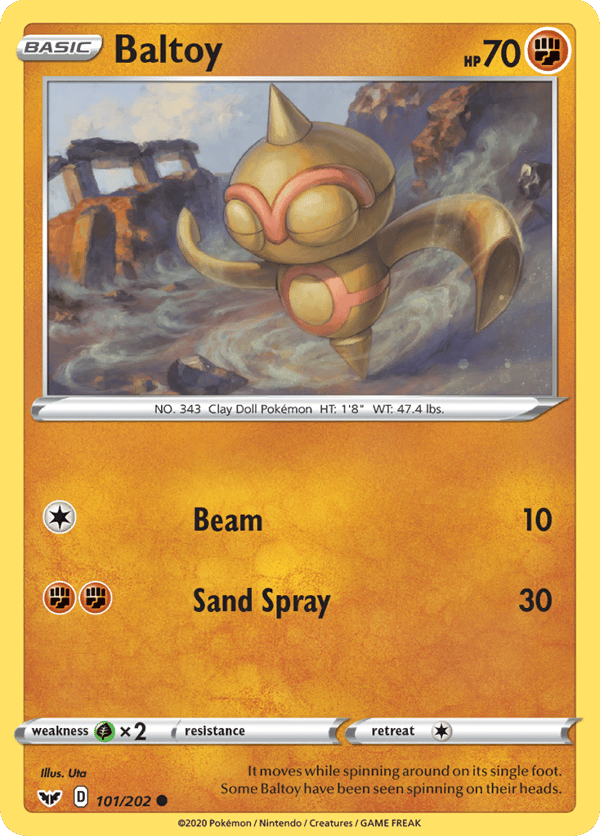 Baltoy – Common – Sword & Shield