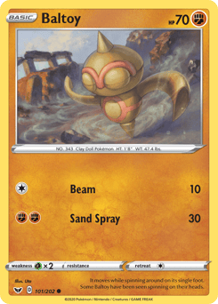 Baltoy – Common – Sword & Shield