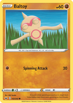 Baltoy – Common – Sword & Shield