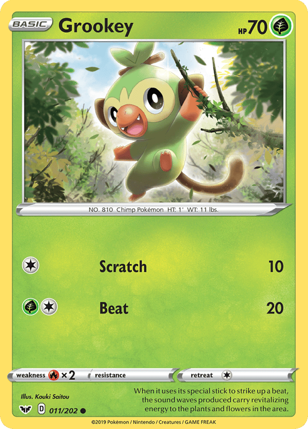 Grookey – Sword & Shield