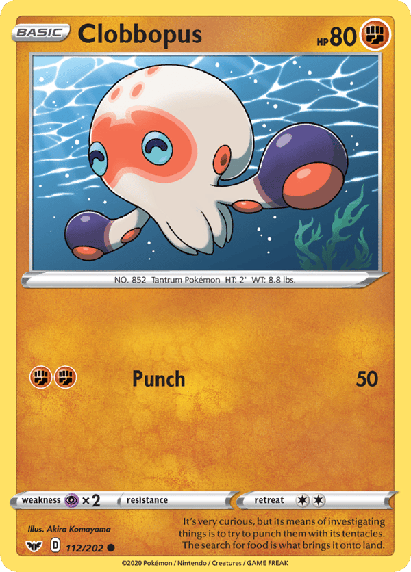 Clobbopus – Common – Sword & Shield