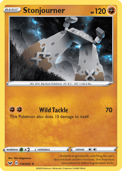Stonjourner – Rare – Sword & Shield