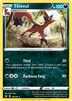 Thievul – Rare – Sword & Shield