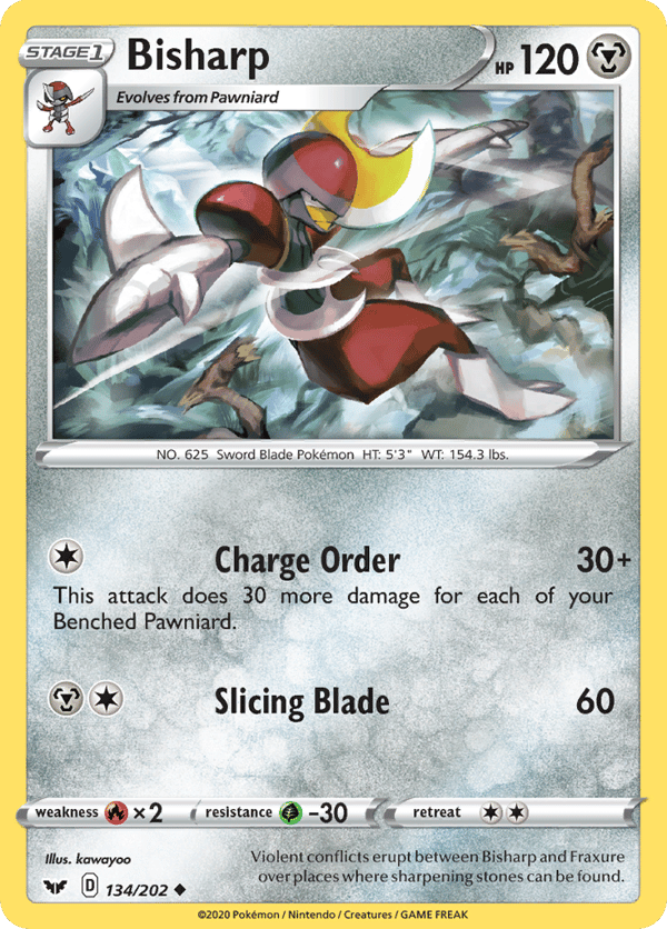 Bisharp – Uncommon – Sword & Shield