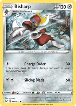 Bisharp – Uncommon – Sword & Shield