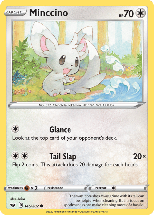 Minccino – Common – Sword & Shield