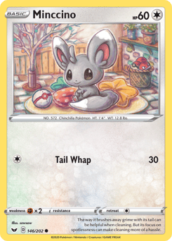 Minccino – Common – Sword & Shield