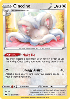 Cinccino – Rare – Sword & Shield