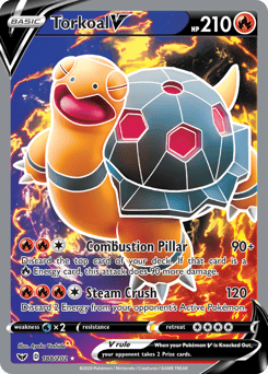Torkoal V – Rare Ultra – Sword & Shield