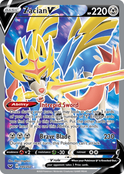 Zacian V – Rare Ultra – Sword & Shield