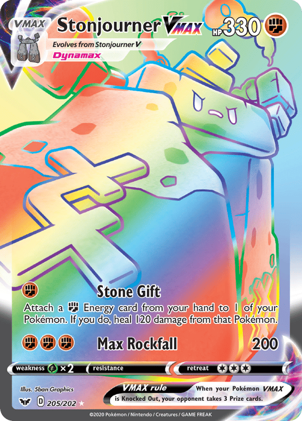 Stonjourner VMAX – Sword & Shield