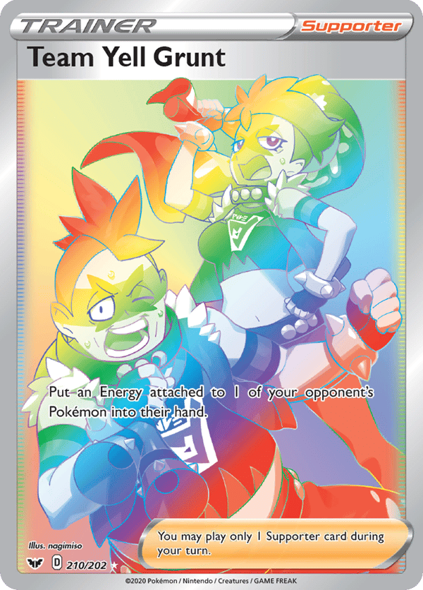 Team Yell Grunt – Rare Rainbow