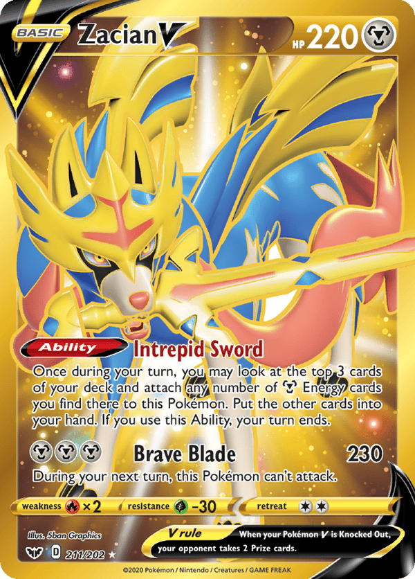 Zacian V – Sword & Shield