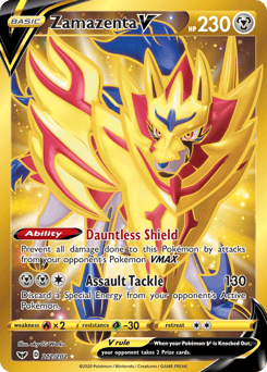 Zamazenta V – Rare Secret – Sword & Shield