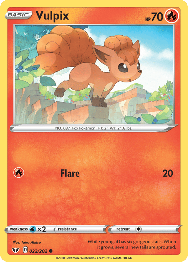 Vulpix – Common – Sword & Shield