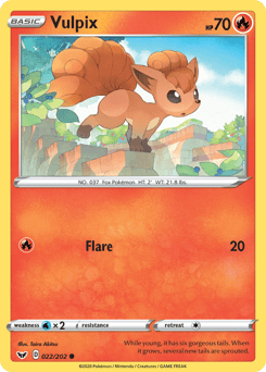 Vulpix – Common – Sword & Shield