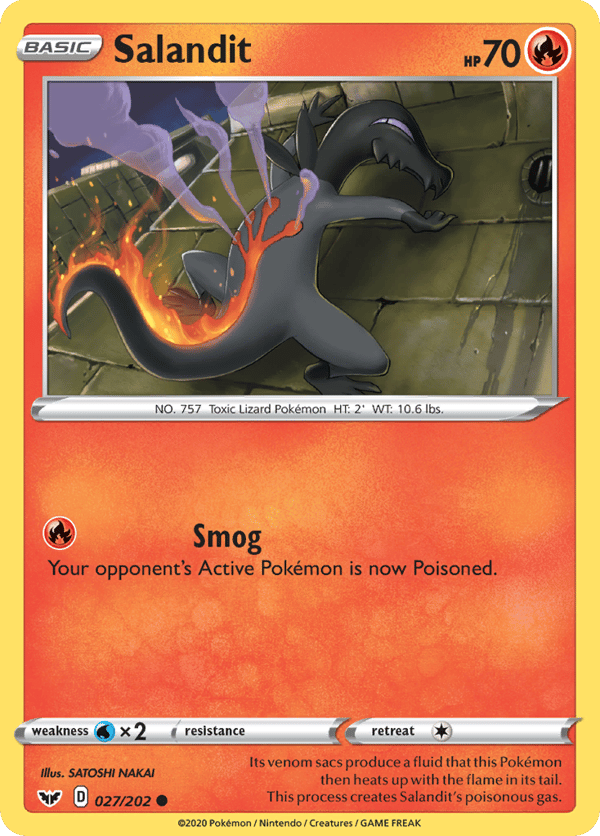 Salandit – Common – Sword & Shield