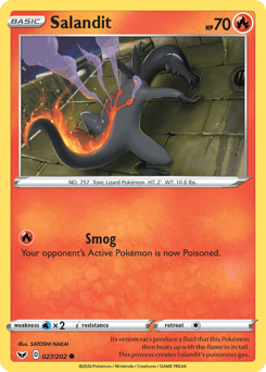 Salandit – Common – Sword & Shield