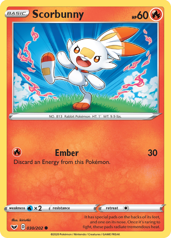 Scorbunny – Common – Sword & Shield