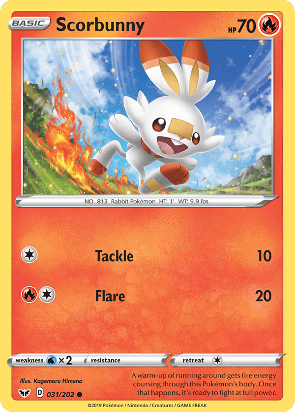 Scorbunny – Sword & Shield