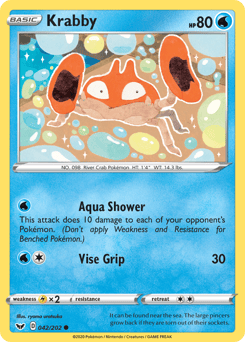 Krabby – Common – Sword & Shield