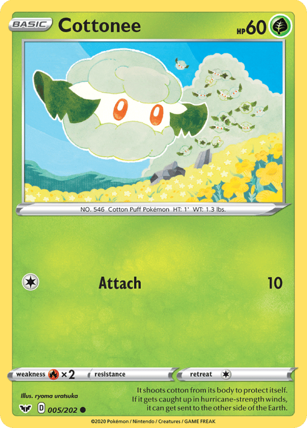Cottonee – Common – Sword & Shield