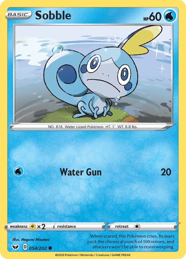 Sobble – Common – Sword & Shield