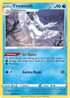 Frosmoth – Rare Holo – Sword & Shield