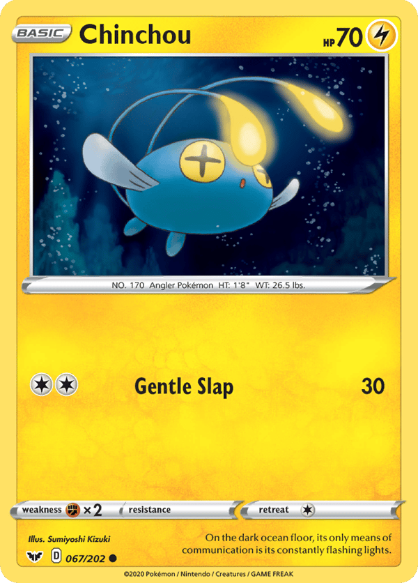 Chinchou – Common – Sword & Shield