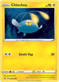 Chinchou – Common – Sword & Shield