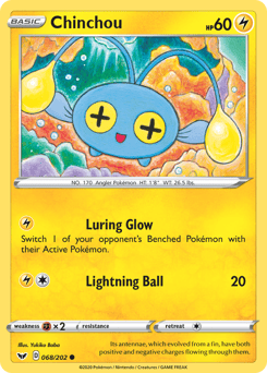 Chinchou – Common – Sword & Shield