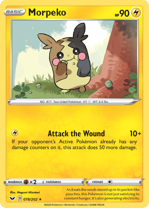 Morpeko – Rare – Sword & Shield