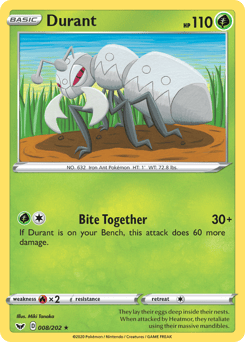 Durant – Rare – Sword & Shield