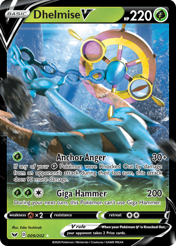 Dhelmise V – Sword & Shield