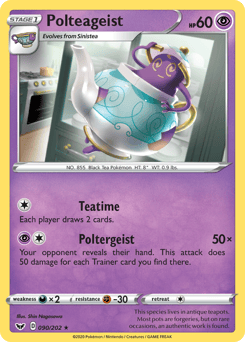 Polteageist – Rare – Sword & Shield
