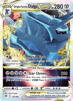 Origin Forme Dialga VSTAR – Rare Holo VSTAR