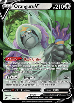Oranguru V – Rare Holo V